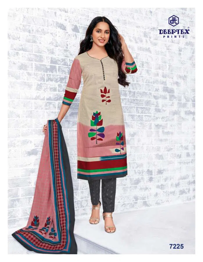 Deeptex Miss India 72 Cotton Printed Casual Daily Wear Dress Material Collection
